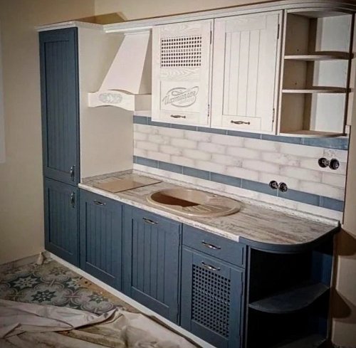 Бюджетная кухня в стиле прованс